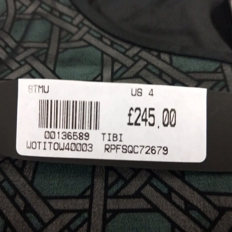 TIBI STMU TANK TOP SIZE US4