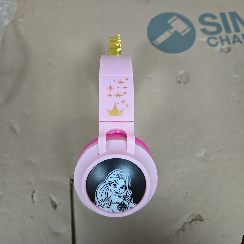 DISNEY PRINCESS LIGHT UP 3D BLUETOOTH HEADPHONES