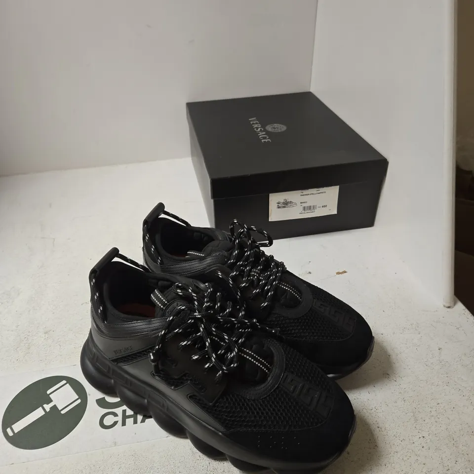 VERSACE SNEAKER VITELLO NAPPATO – BIANCO, UK 11 (EU 46)