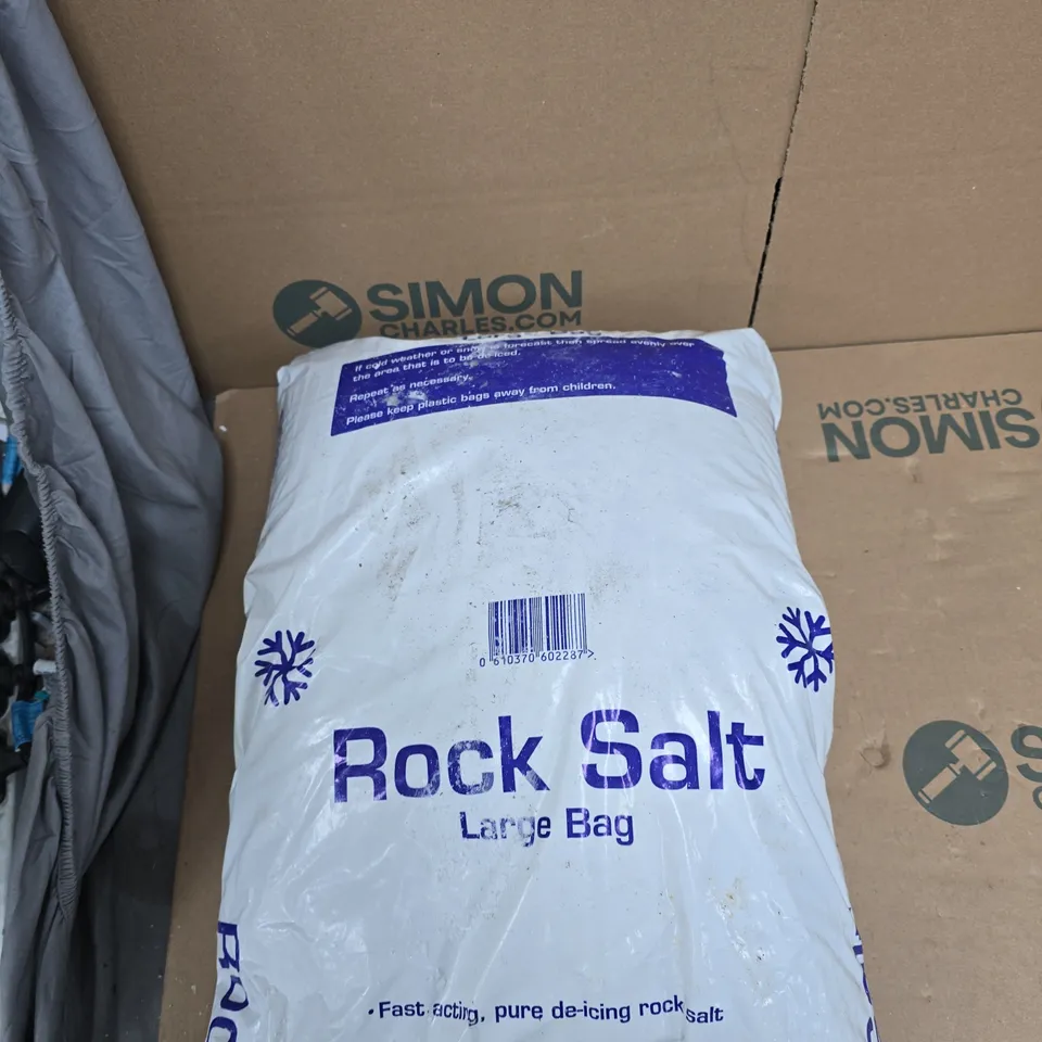 ROCK SALT LARGE BAG - DE-ICING ROCK SALT
