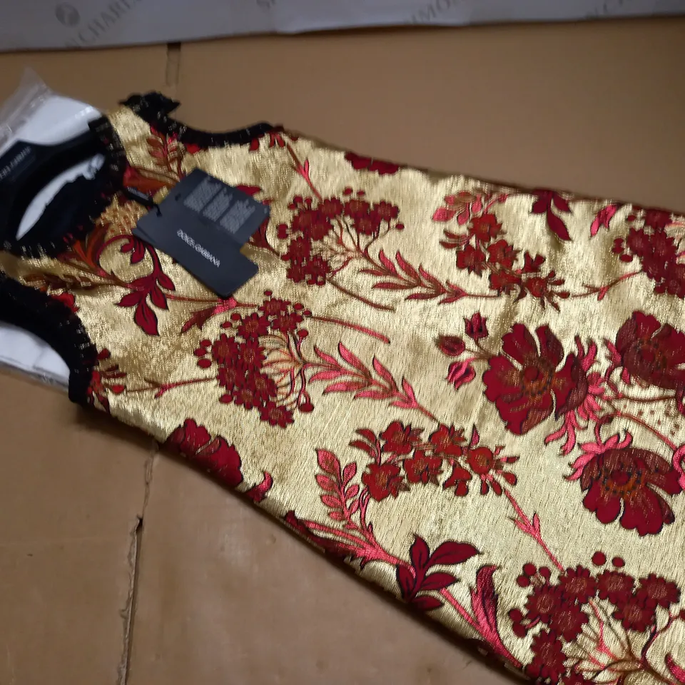 DOLCE & GABBANA FLORAL CHRISTMAS THEME KIDS DRESS - 8 120-131CM