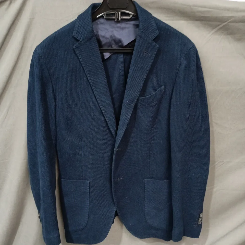 BOGGI MILANO EASY FORMAL NAVY BLAZER – MEN’S, UK 40 (EU 50)