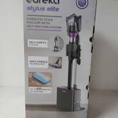 EUREKA STYLUS ELITE CORDLESS STICK VACUUM WITH SELF-EMPTYING STATION β BOXED