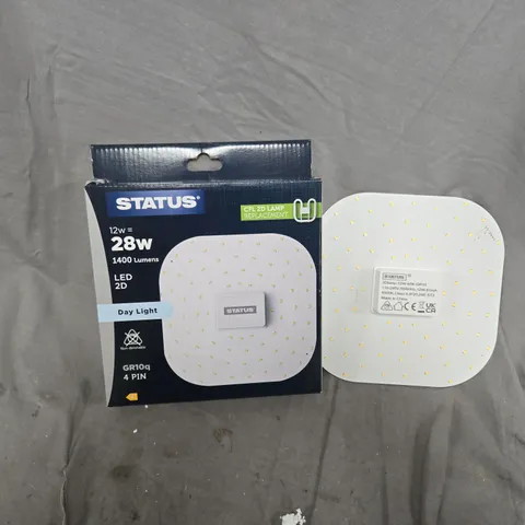 BOXED STATUS CFL 2D LAMP REPLACEMENT