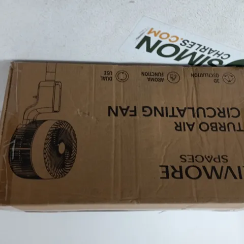 LIVMORE TURBO AIR CIRCULATING FAN – BOXED 