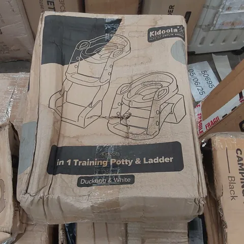 BOXED KIDOOLA 2 IN 1 TRAINING POTTY & LADDER