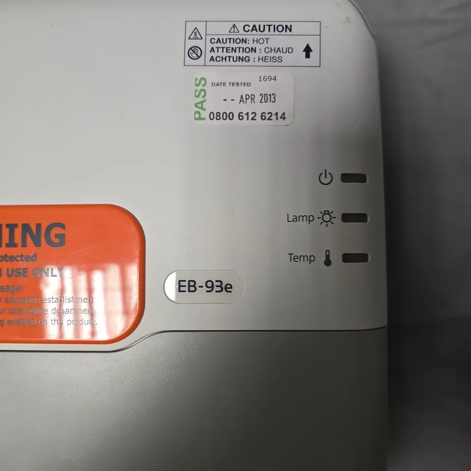 EPSON EB-93E PROJECTOR