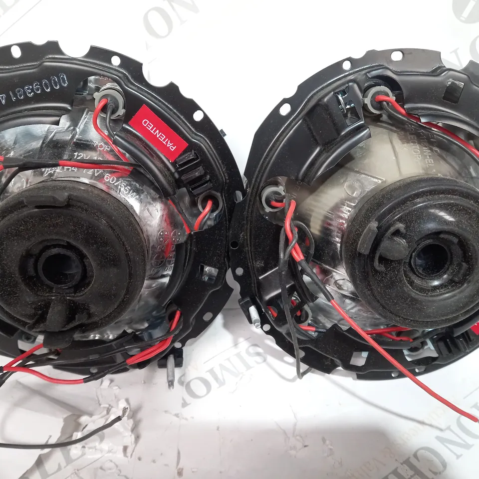 PAIR OF PROTUNING ANGEL EYES CHROME - FIT VW GOLF 1