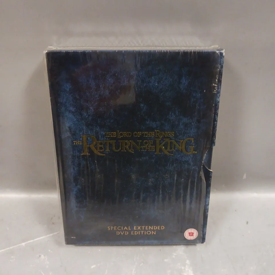 THE LORD OF THE RINGS RETURN OF THE KING SPECIAL EXTENDED DVD EDITION 