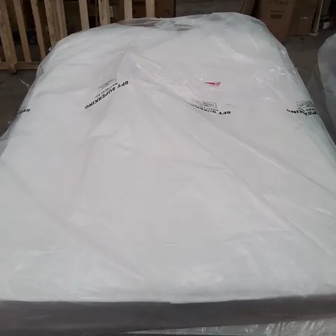 QUALITY BAGGED SERENITY COMFORT COIL SPRING AND ECO-FOAM HYBRID 135cm DOUBLE MATTRESS