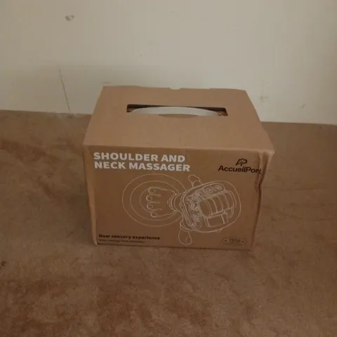 BOXED ACCUEILPORT SHOULDER AND NECK MASSAGER