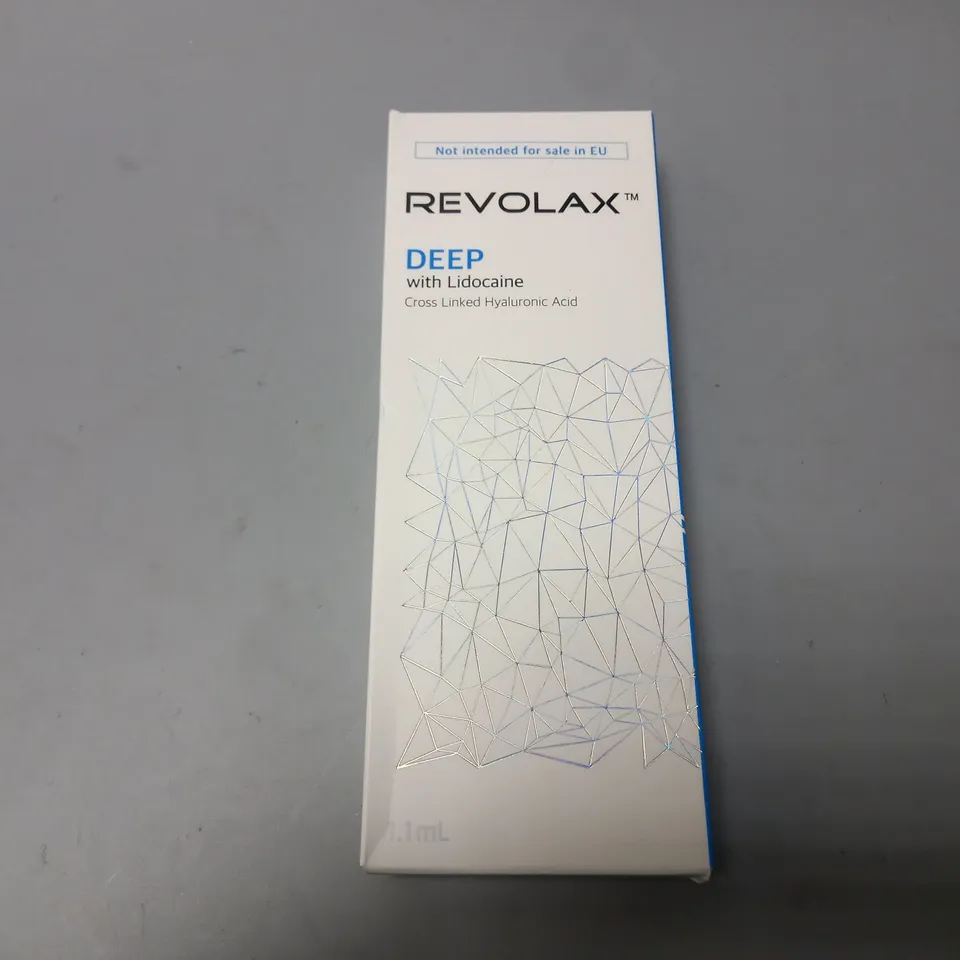 BOXED AND SEALED REVOLAX DEEP WITH LIDOCAINE (1.1ml)