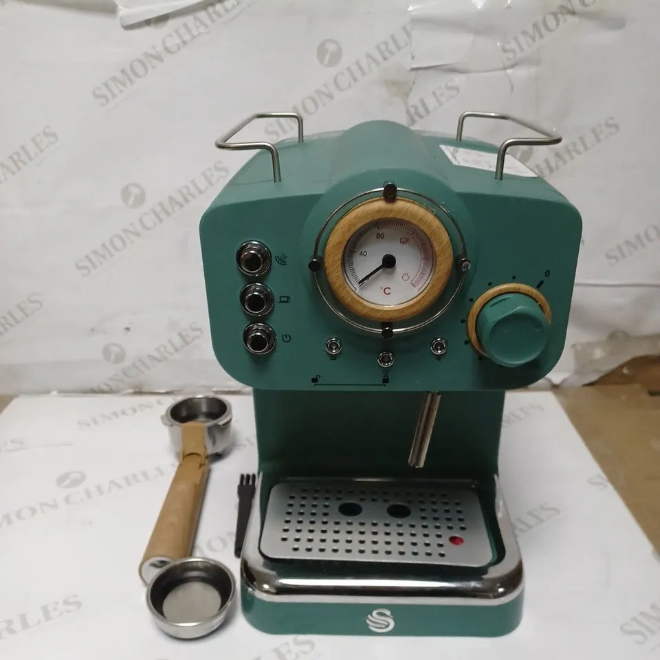 SWAN NORDIC ESPRESSO MACHINE - PINE GREEN