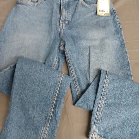 H&M HIGH WAIST MOM JEANS - UK 12