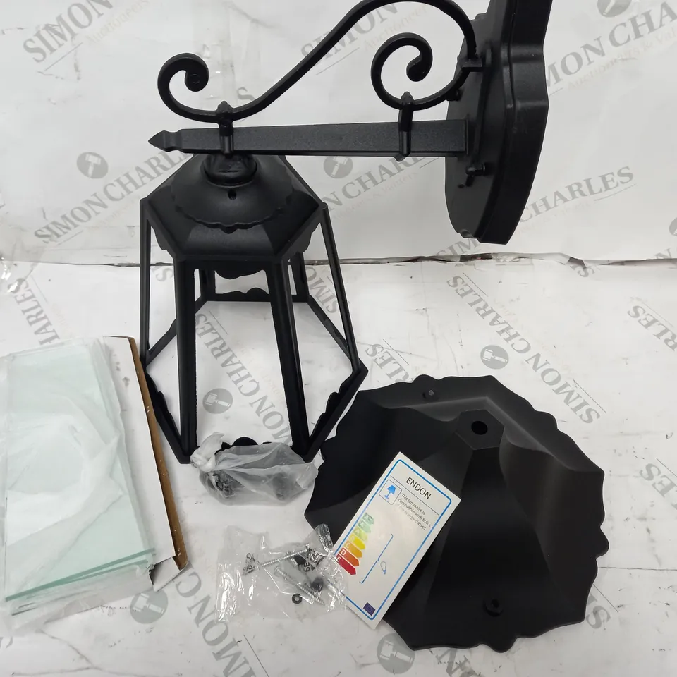 ENDON SOL 72 SIENNA OUTDOOR WALL LANTERN