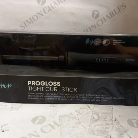 BOXED REVAMP PROFESSIONAL PROGLOSS TIGHT CURL STICK 
