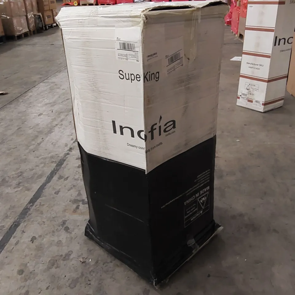 BRAND NEW BOXED INOFIA SUPER KING SIZED MEMORY FOAM MATTRESS TOPPER (1 BOX)