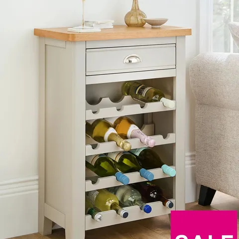 MALONE READY ASSEMBLED WINE CABINET