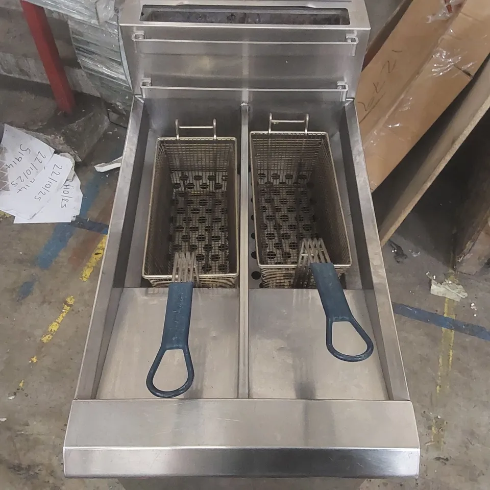 BLUE SEAL VEE RAY COMMERCIAL GAS FRYER