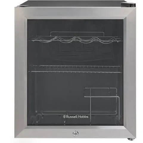 BOXED RUSSELL HOBBS RHGWC3SS - WINE & DRINKS COOLER - STAINLESS STEEL