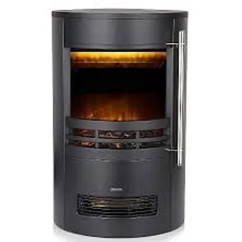BOXED WARMLITE ELMSWELL ROUND CONTEMPORARY STOVE