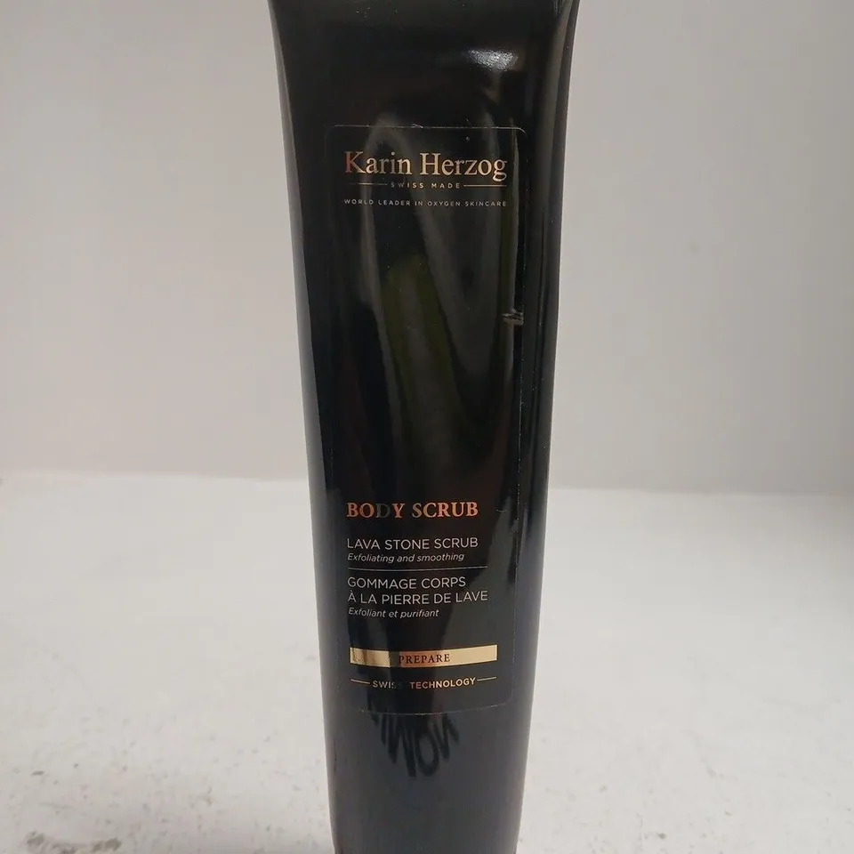 KARIN HERZOG BODY SCRUB – LAVA STONE SCRUB - 150ML