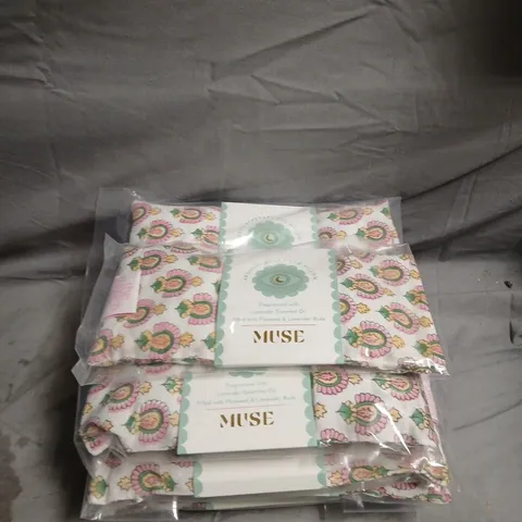 APPROXIMATELY 11 MUSE AROMATHERAPY EYE PILLOWS WITH LAVENDER ESSENTIAL OIL 
