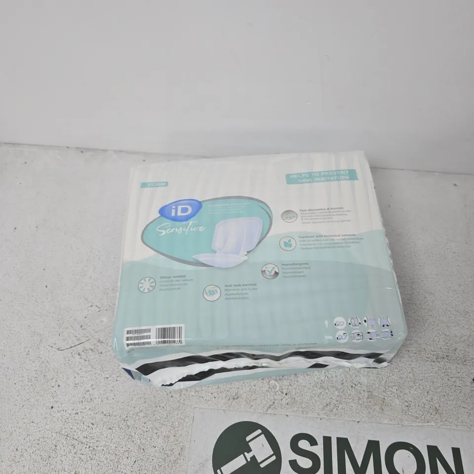 ID SENSITIVE INCONTINENCE PADS – 20 PACK, UNISEX
