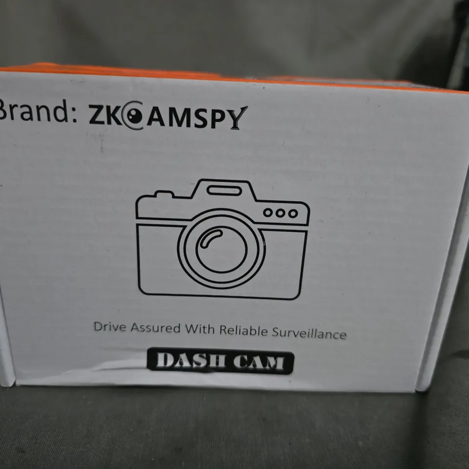 ZKCAMSPY Dash Cam – Boxed