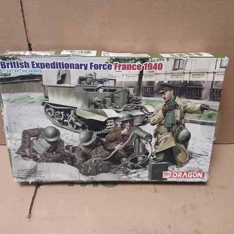 DRAGON 1:35 BRITISH EXPEDITIONARY FORCE FRANCE 1940 MODEL KIT (TANK & INFANTRY)