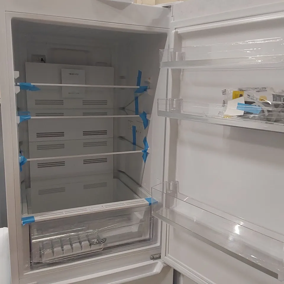 ZANUSSI ZNME31FW0 FREESTANDING FRIDGE FREEZER, TWINTECH NO FROST TECHNOLOGY, 209 LITRE COOLING CAPACITY, 50/50 SPLIT, REVERSIBLE DOOR, 186CM WHITE - UNPROCESSED RETURN 