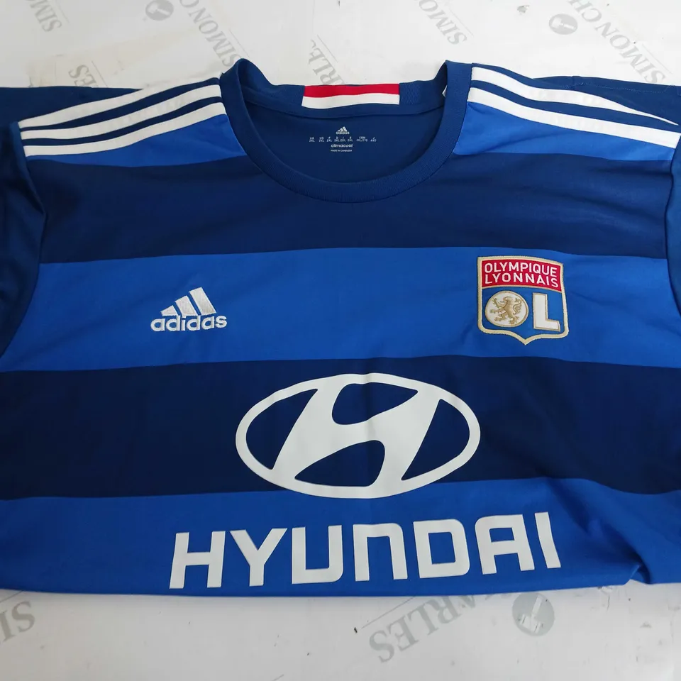 OLYMPIQUE LYONNAIS BLUE T-SHIRT - SIZE 2XL