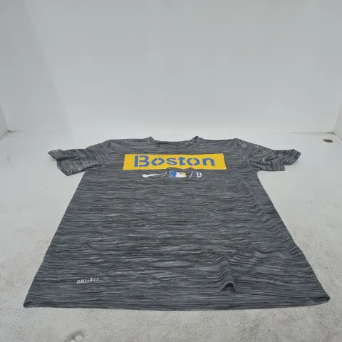 NIKE BOSTON BASEBALL MEDIUM T SHIRTS GREY