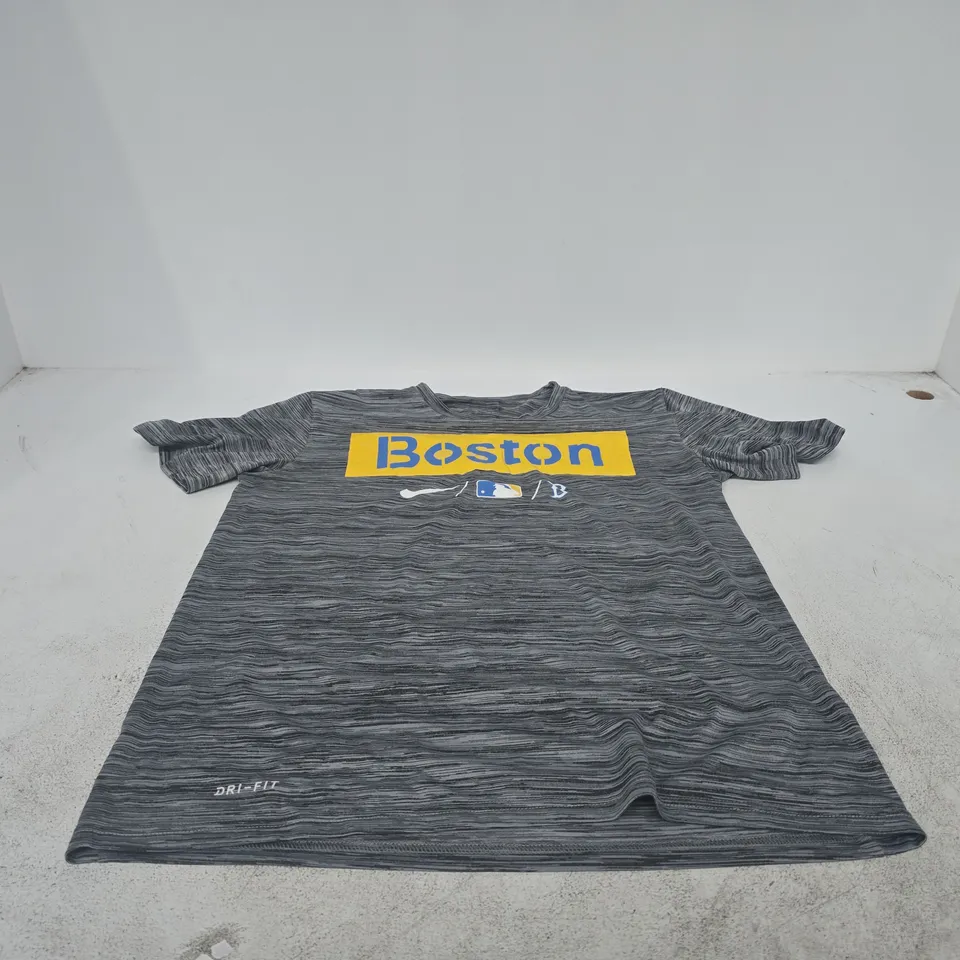 NIKE BOSTON BASEBALL MEDIUM T SHIRTS GREY