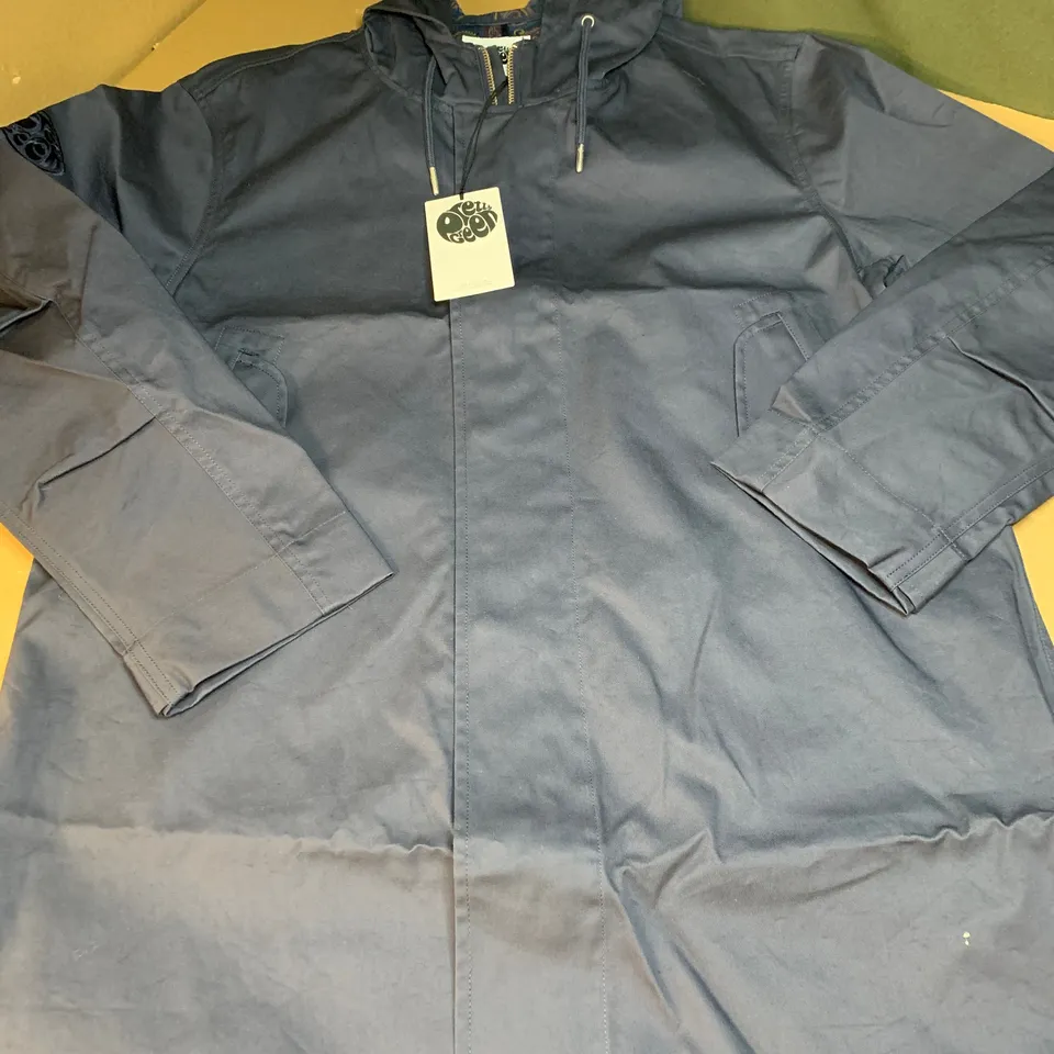 PRETTY GREEN ALLOWAY BONDED PAISLEY PARKA SIZE XL