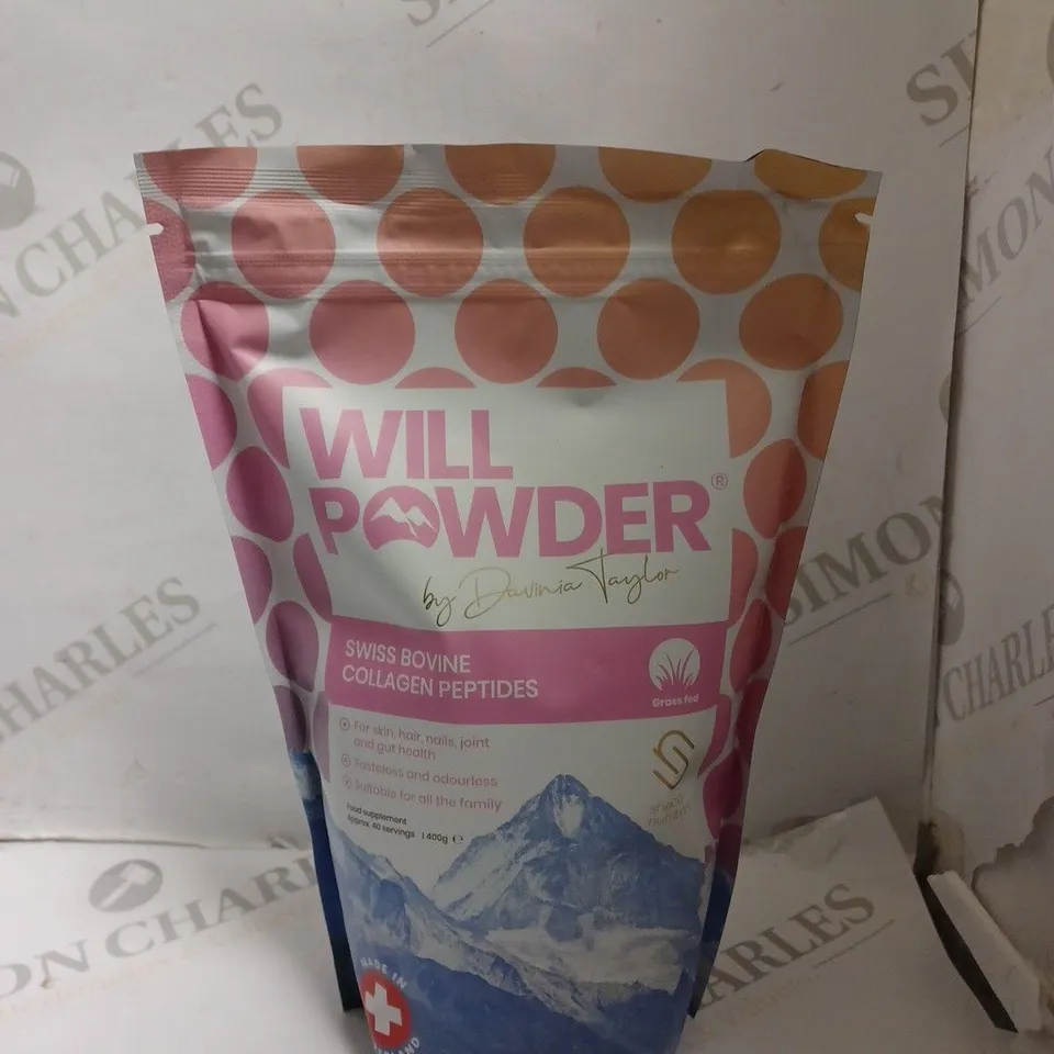 SEALED WILL POWDER SWISS BOVINE COLLAGEN PEPTIDES - 400G