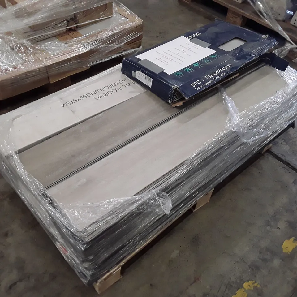 PALLET CONTAINING 12 ASSORTED PACKS OF FLOOR TILES