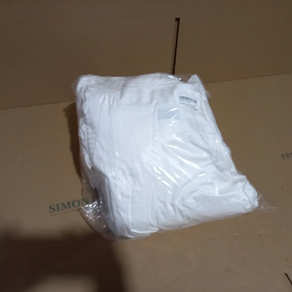 KELLY HOPPEN 7-PIECE BEDDING SET - WHITE, DOUBLE SIZE