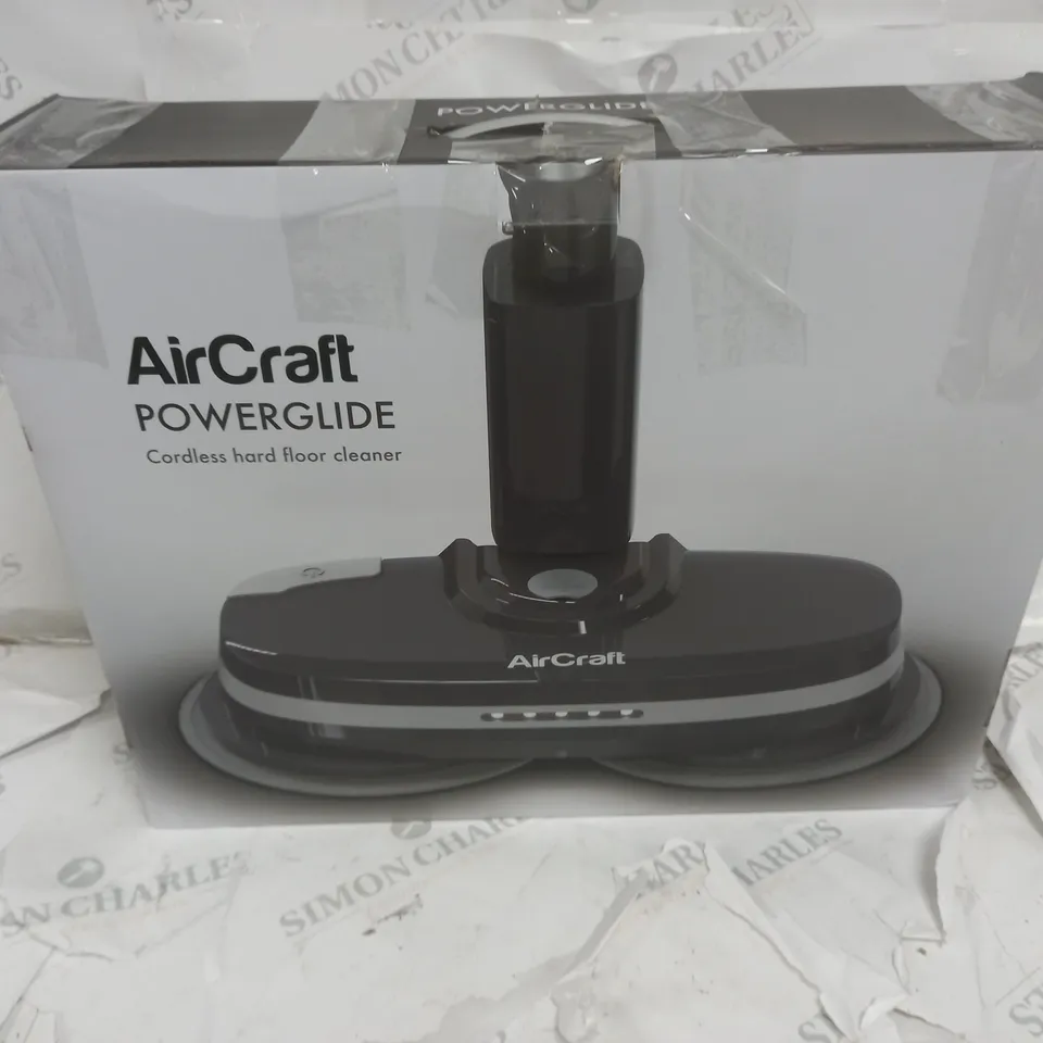 BOXED AIRCRAFT POWERGLIDE CORDLESS HARD FLOOR CLEANER