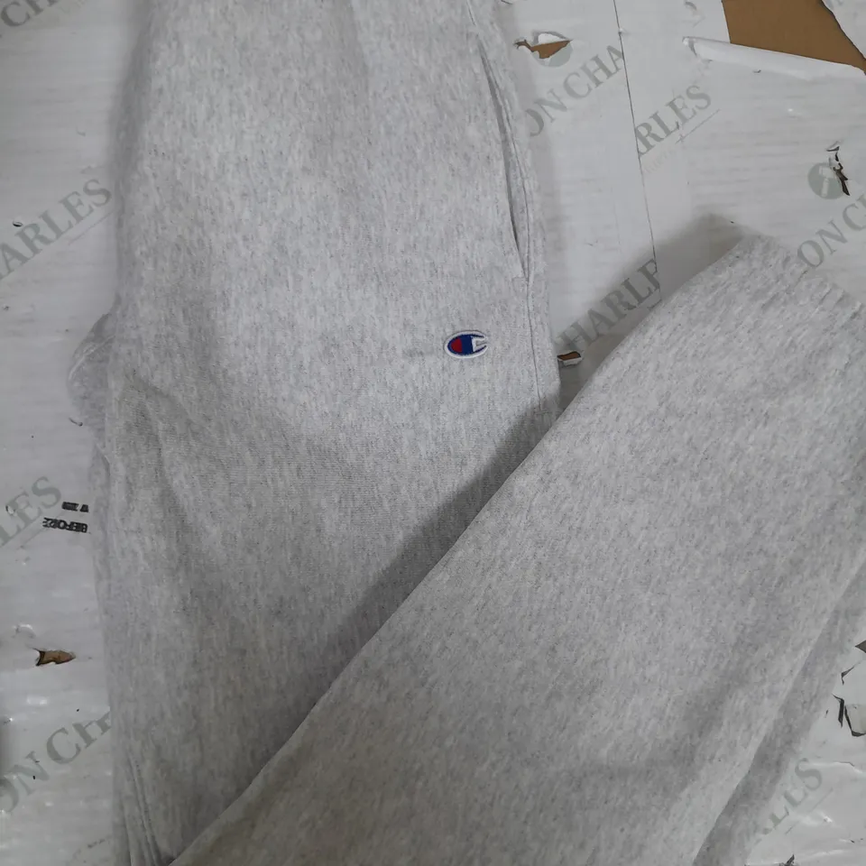 CHAMPION GREY SWEAT PANTS - SIZE SMALL