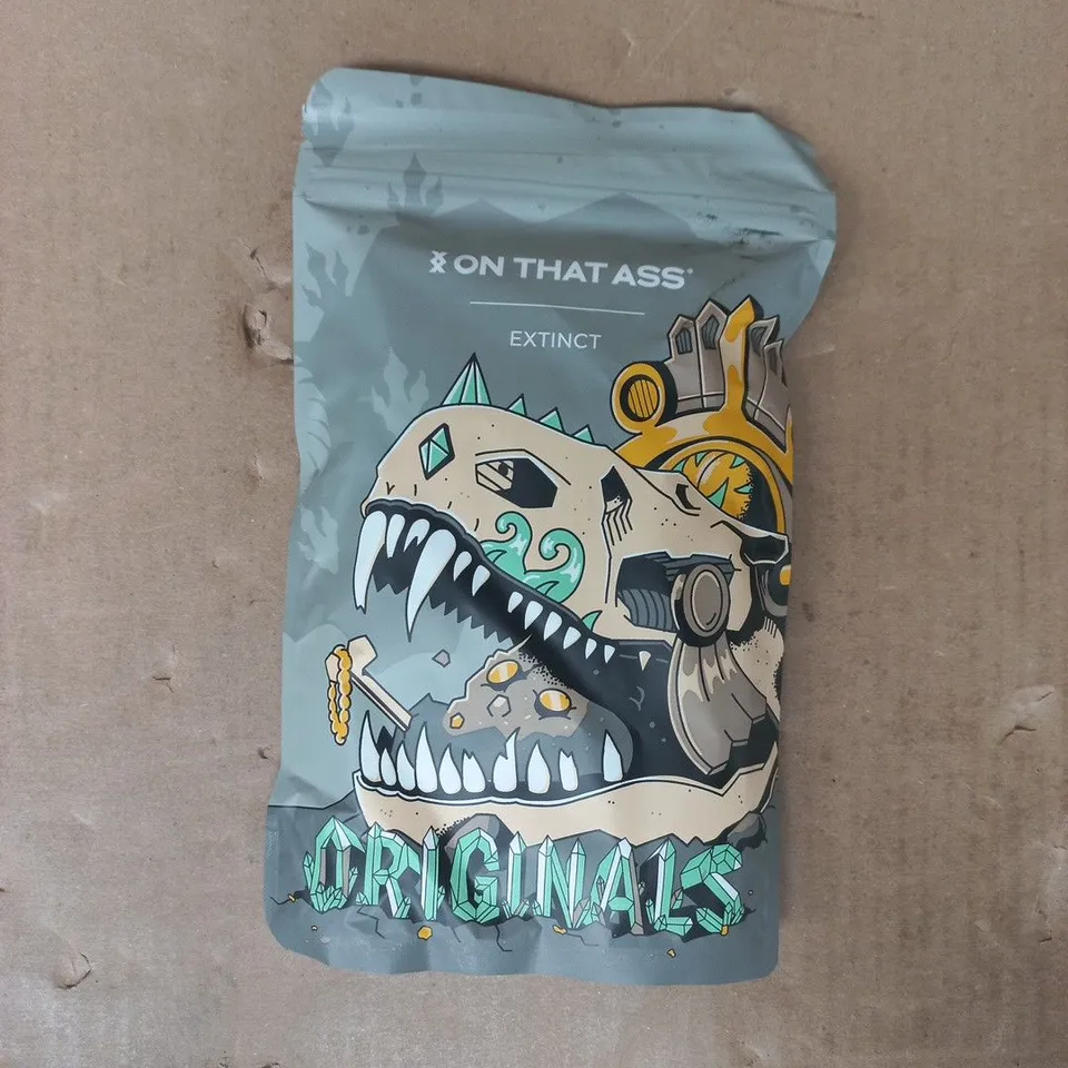 BAGGED ON THAT ASS EXTINCT ORIGINALS MEN'S BOXER BRIEFS SIZE SMALL