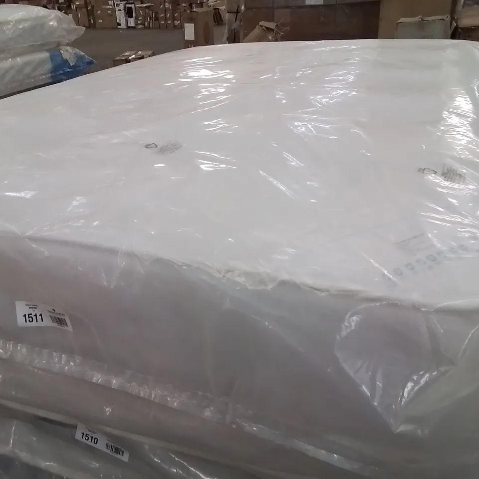 QUALITY BAGGED TIVOLI 12.5G OPEN COIL SPRING UNIT 4'6 DOUBLE MATTRESS 