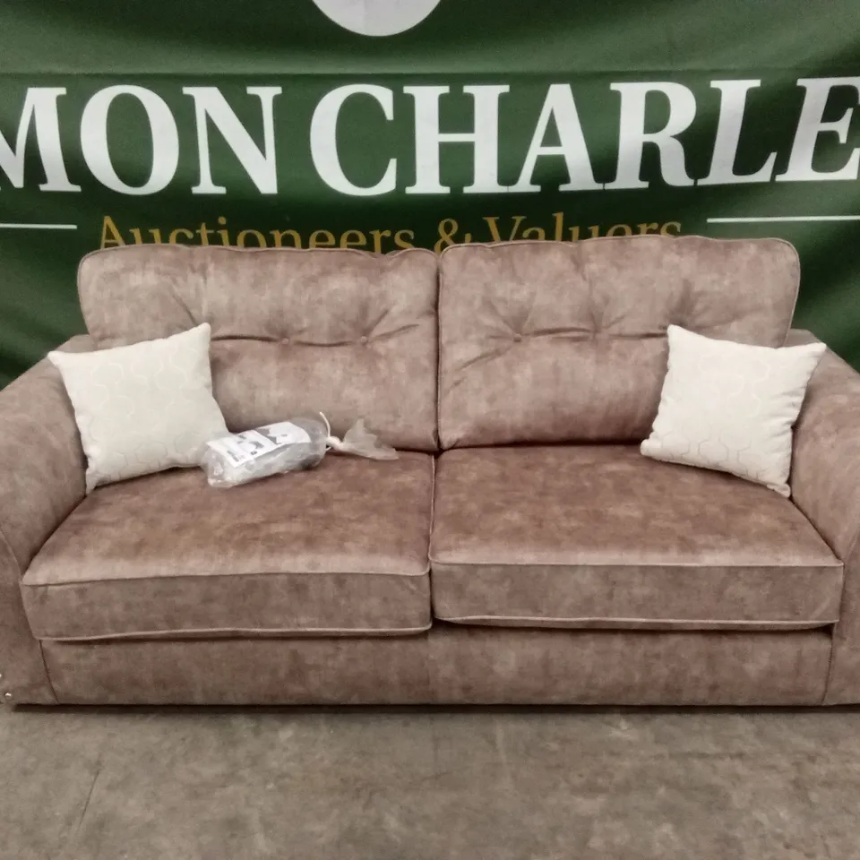 AMAYA FABRIC 3 SEATER SOFA RRP £999