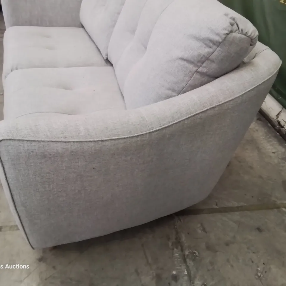 QUALITY BRITISH DESIGNER & MANUFACTURED G PLAN NANCY TWO SEATER SOFA FIZZLE SODA FABRIC 