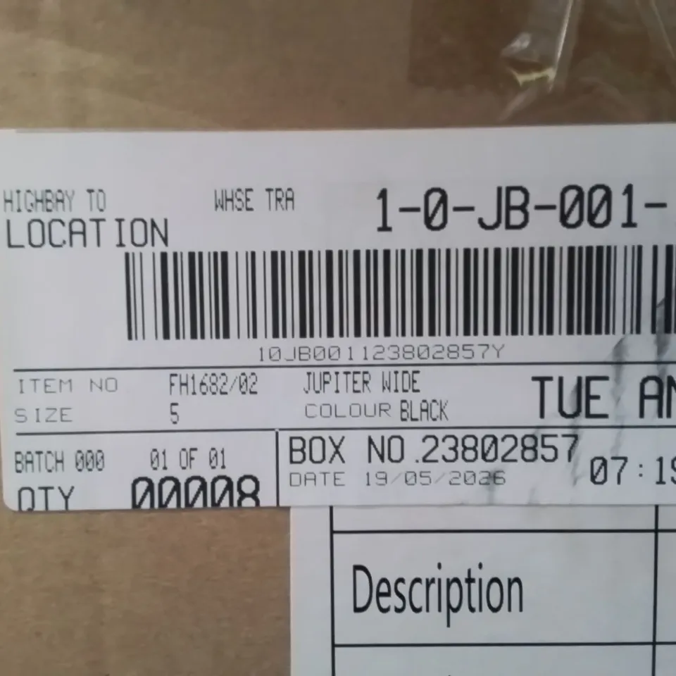 BOXED BRAND NEW APPROXIMATELY 8 SIMPLY BE JUPITER BLACK SHOES SIZE 5
