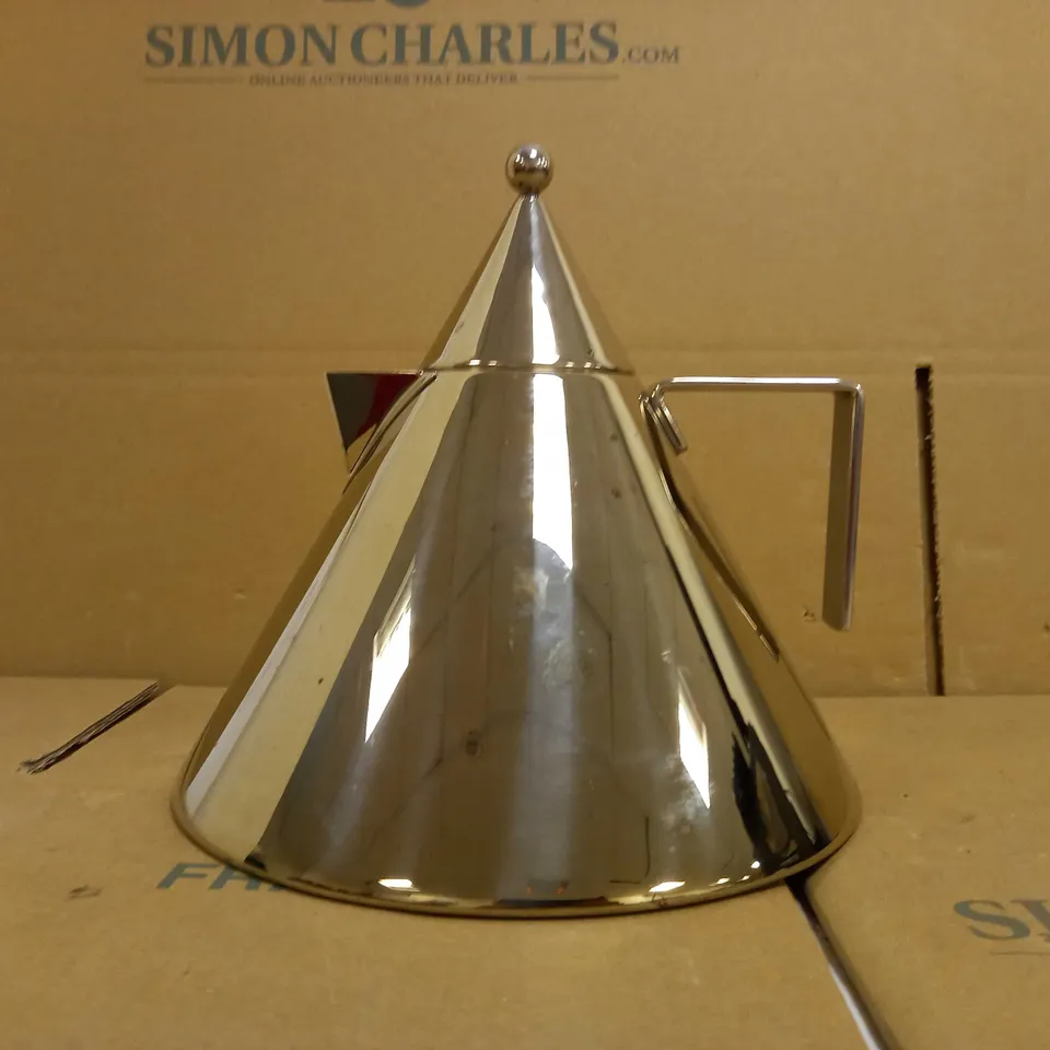 ALESSI IL CONICO KETTLE SILVER
