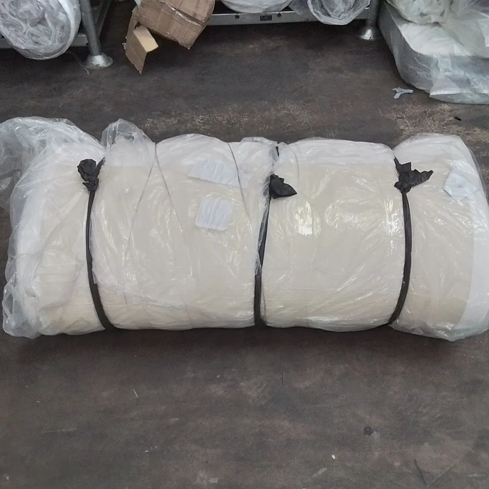 QUALITY BAGGED AND ROLLED AERNE MEMORY FOAM DOUBLE MATTRESS 15CM/6IN HEIGHT 