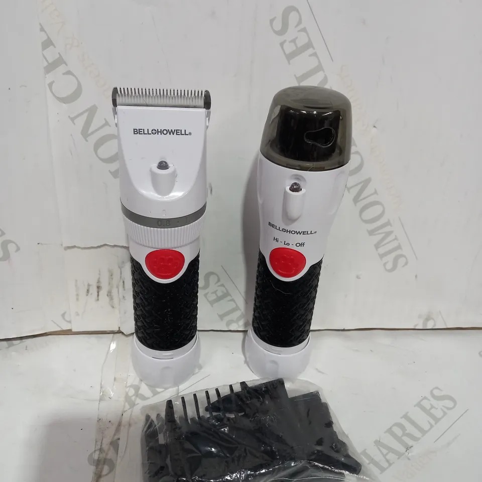 BELL & HOWELL PET HAIR TRIMMER & NAIL FILER