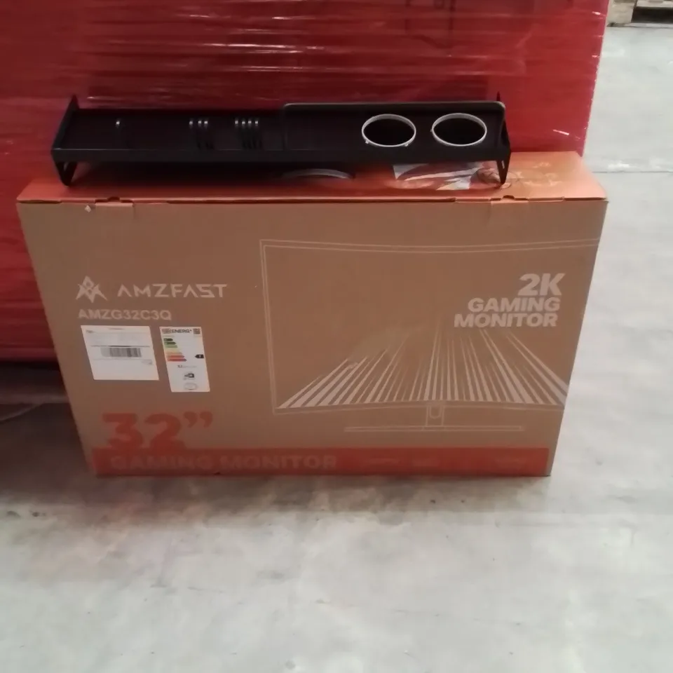 PALLET OF ASSORTED HOUSEHOLD GOODS AND PRODUCTS TO INCLUDE;2K 180HZ GAMING MONITOR,DRYING RACK