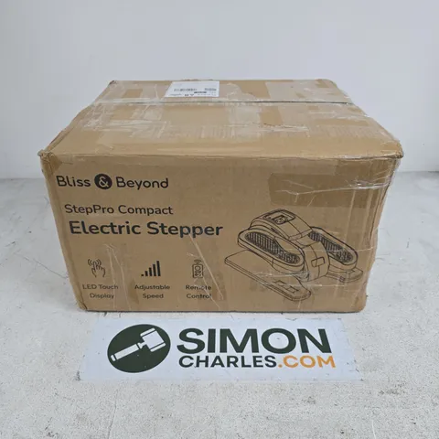 BOXED BLISS & BEYOND STEPPRO COMPACT ELECTRIC STEPPER